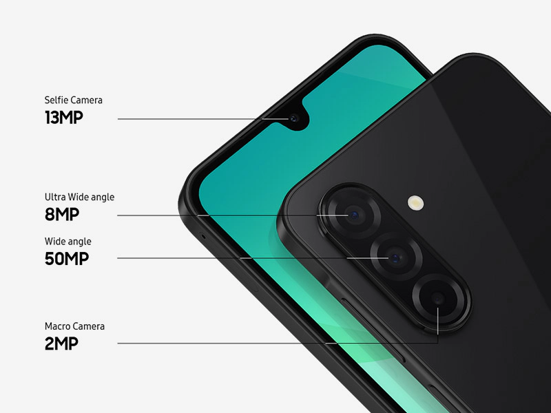 Samsung Galaxy A26 5G camera setup