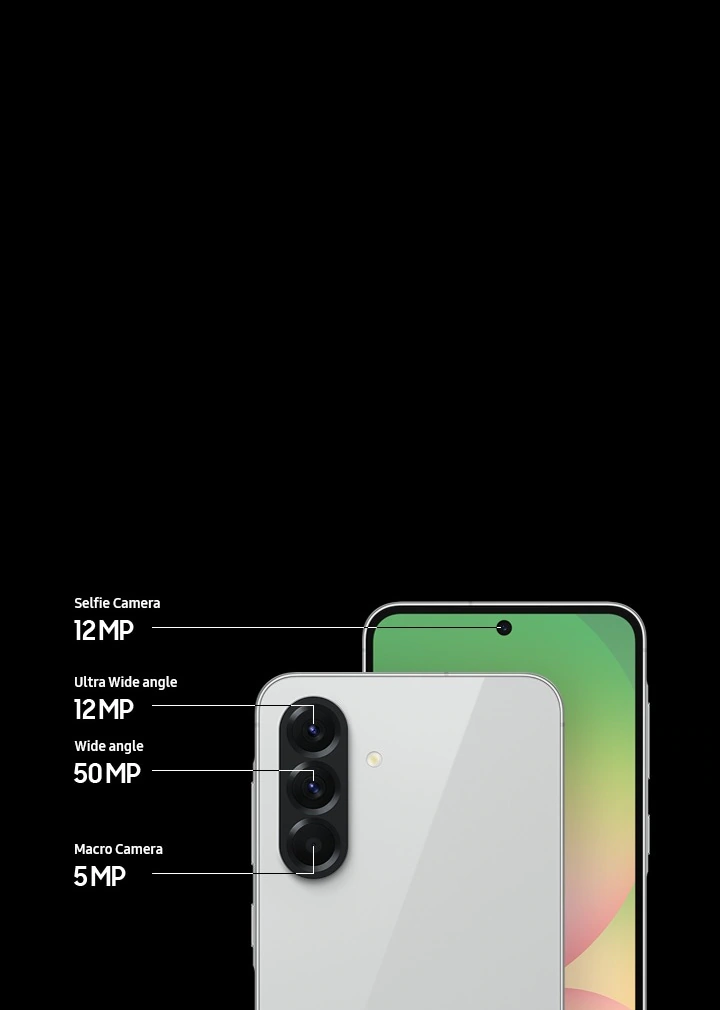 Samsung Galaxy A26 5G camera setup