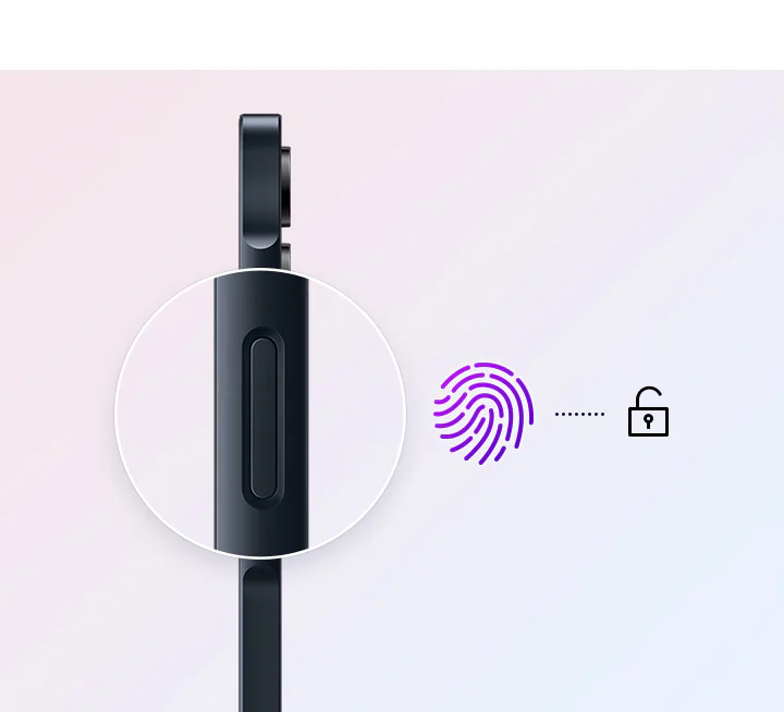 Samsung Galaxy A06 biometric security
