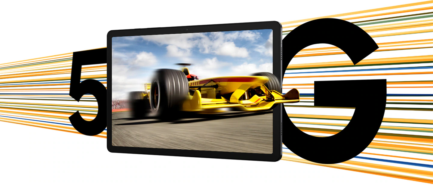 5G connectivity supported on Galaxy Tab A9+ only.