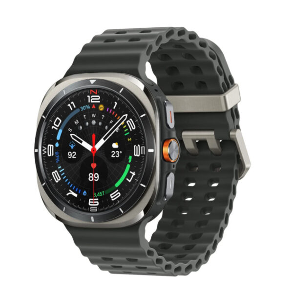 Samsung Galaxy Watch Ultra rugged titanium smartwatch for outdoor and fitness use